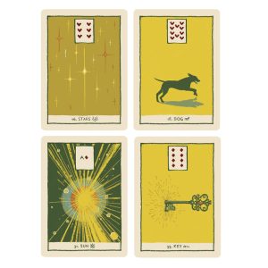 Green Glyphs Lenormand - Yellow Edition (2023) - Ảnh 4