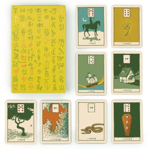 Green Glyphs Lenormand - Yellow Edition (2023) - Ảnh 7