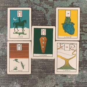 Green Glyphs Lenormand - Yellow Edition (2023) - Ảnh 11