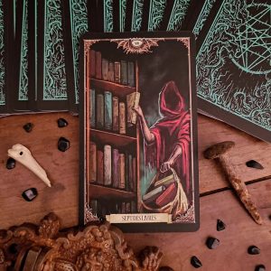 Necronomicon Tarot Deck and Guidebook - Ảnh 13