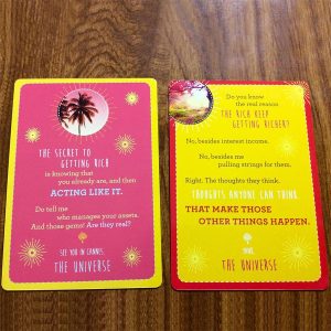 Notes from the Universe on Abundance Cards - Ảnh 8