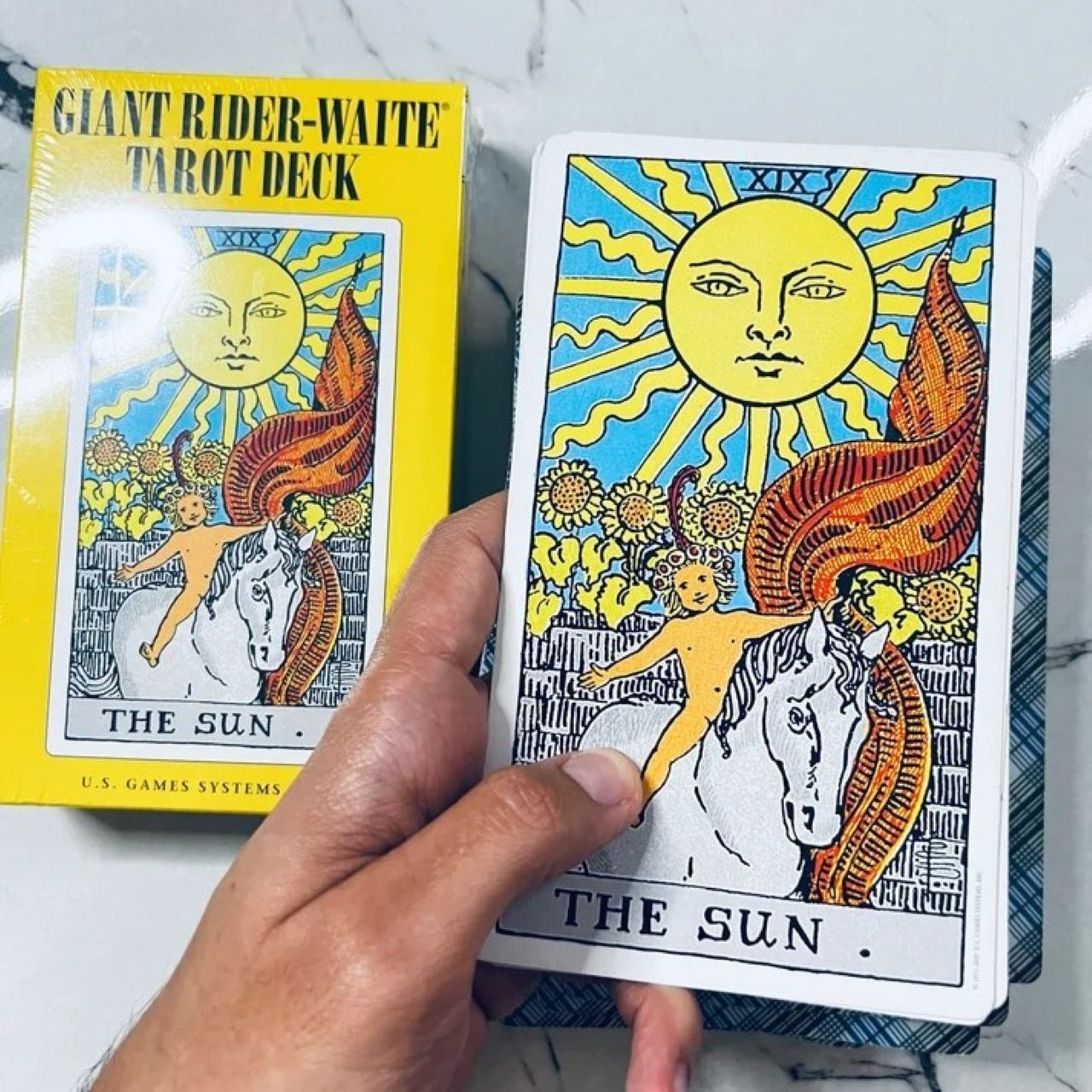 Giant Rider-Waite Tarot Deck