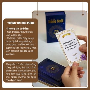 Bộ Bài Trong Suốt - Chủng Tự OM - Ảnh 13