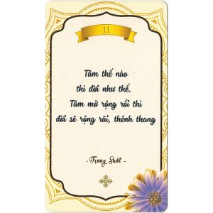 Bộ Bài Trong Suốt - Chủng Tự OM - Ảnh 4
