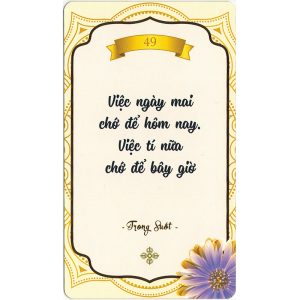 Bộ Bài Trong Suốt - Chủng Tự OM - Ảnh 6