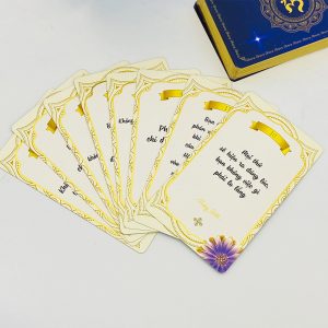 Bộ Bài Trong Suốt - Chủng Tự OM - Ảnh 8