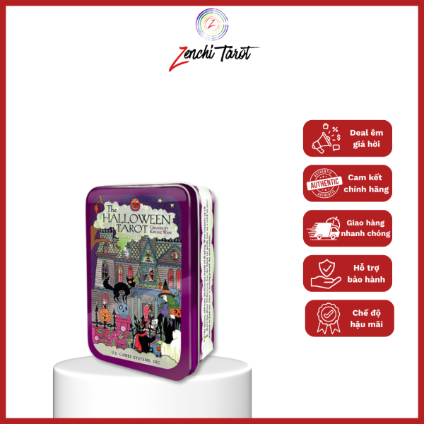Halloween Tarot in a Tin