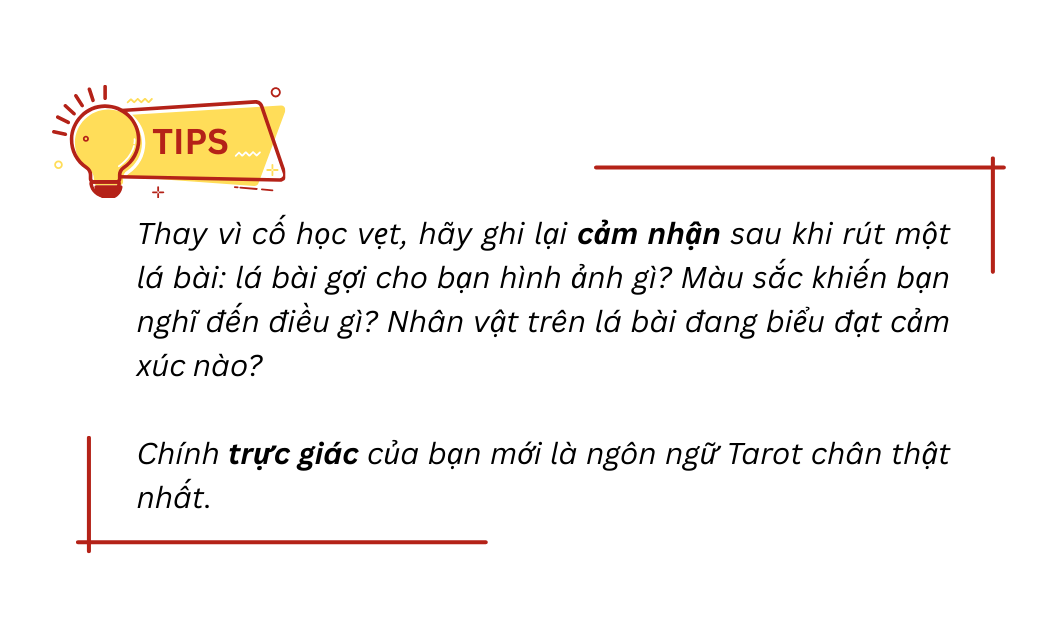 Tips tự học Tarot - Bước 3
