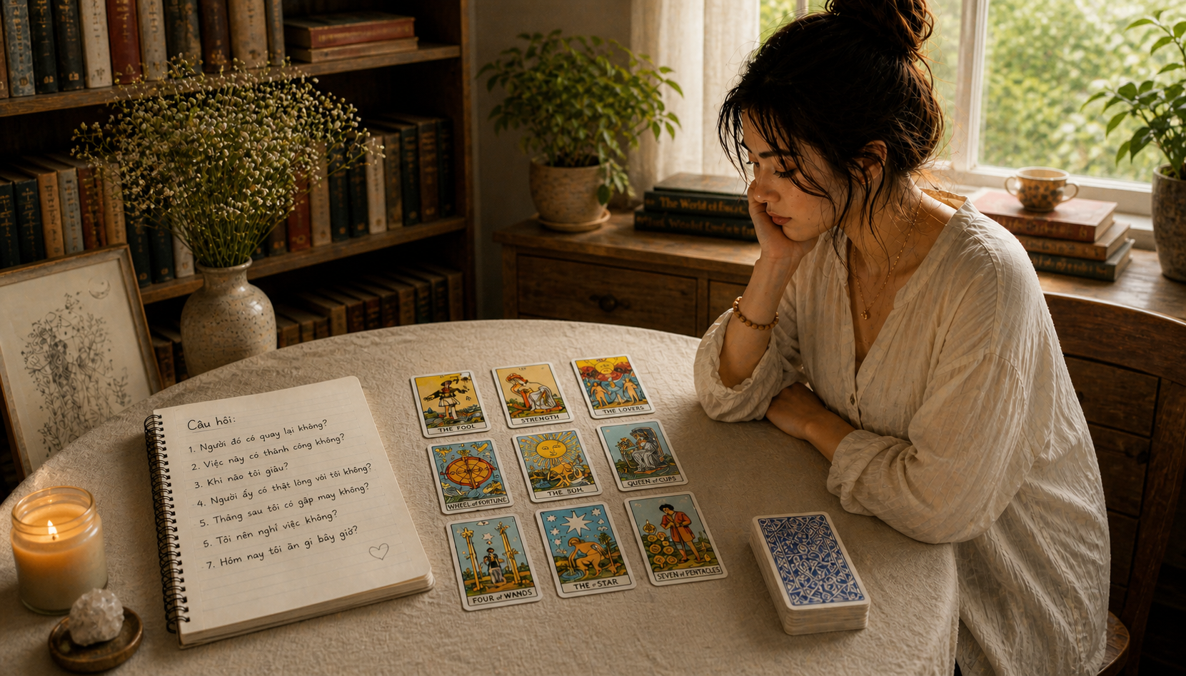 Tự xem Tarot hiệu quả